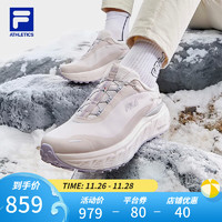 斐乐（FILA）【张钧甯同款】女鞋BOA EXPLORER探险家户外鞋 羊皮纸粉-SG 35.5