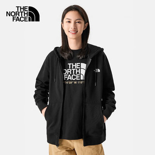 THE NORTH FACE北面卫衣男女户外款舒适休闲连帽开衫83OR JK3 XL