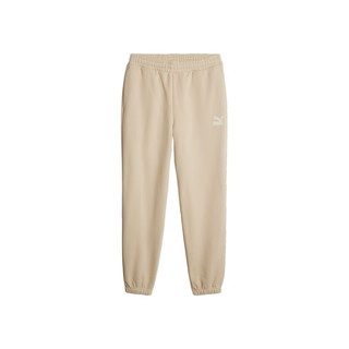 彪马（PUMA） 男女同款运动抽绳长裤 CLASSICS SWEATPANTS 625298 燕麦色-88 XS(150/54A)