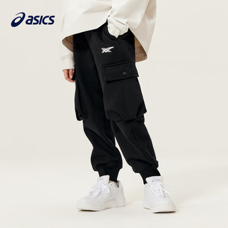                                                                                 asics/亚瑟士童装运动裤男女儿童保暖口袋裤工装裤 207卡其色 170cm