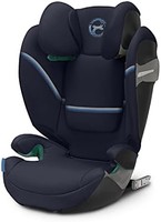 cybex Gold Kindersitz Solution S2 i-Fix，100-150 厘米，适合3至12岁儿童（15-50 公斤），海蓝色