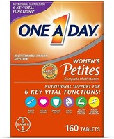 ONE A DAY One-A-Day 多种维生素 增强免疫力 支持健康 160片/盒 无味 纯素 1件装 适合成人