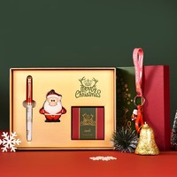 DUKE 公爵 钢笔墨水礼盒套装 933#圣诞老人钥匙扣（红色钢笔）