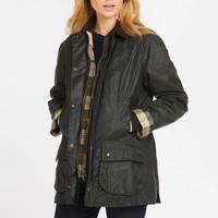 Barbour 巴伯尔 女式 Beadnell系列 蜡质夹克