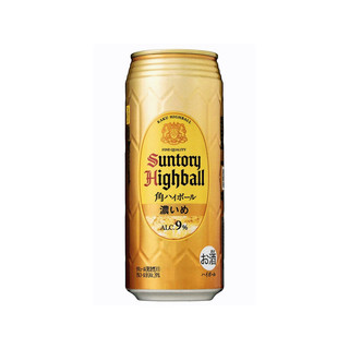 SUNTORY 三得利 角瓶黄角 Highball 嗨棒 调和型威士忌 350ml*24罐 日本洋酒(浓)