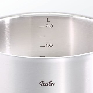 Fissler 菲仕乐 USA Original Profi-collection 砂锅，带盖，6.3 夸脱，约5.96升，银色