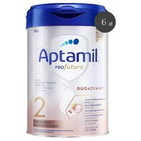 Aptamil 爱他美 德国白金版较大婴儿奶粉 2段 800g*6罐装