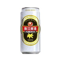 珠江啤酒 12°P经典珠江啤酒听装黄啤330ml*6罐