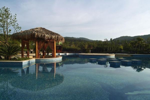 苏州环秀晓筑养生度假村 副楼客房1晚套餐(含双早 双人温泉 旺山景区