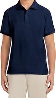 NAUTICA 诺帝卡 Young 男式制服短袖弹力珠地布 Polo 衫