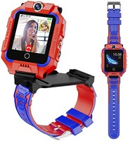 Watch Phone T10 儿童智能手表,带GPS跟踪器,4G 视频和电话通话,360°旋转,