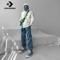 CONVERSE 匡威 官方 1970S男女高帮帆布鞋复古蓝浅靛蓝色172682C