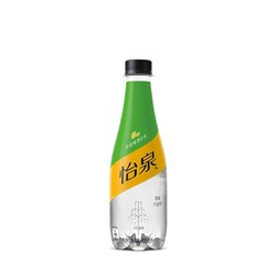 Schweppes 怡泉 可口可乐（Coca-Cola）怡泉 Schweppes 无糖零卡 柠檬味 苏打水 400ml*12瓶 整箱装