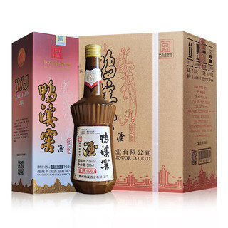 鸭溪鸭溪窖酒金质1963 52度浓香型白酒500ml*6瓶纯粮食酒整箱盒装 52%vol 500mL 6瓶