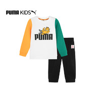 PUMA 彪马 加菲猫IP联名 儿童运动两件套