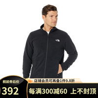 The North Face北面美版秋冬男户外保暖抓绒外套NF0A4AJC JK3-黑色 M