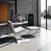 吉诺威巴塞罗那椅现代别墅极简真皮休闲椅沙发椅设计师单人椅