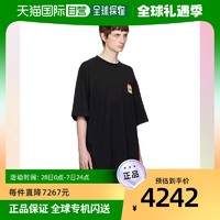 VETEMENTS 香港直邮潮奢 Vetements 男士黑色 My Name Is T 恤