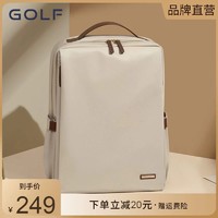 GOLF 高尔夫 双肩包女2023新款简约商务电脑背包户外大容量旅行包学生书包