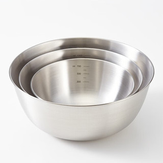 MUJI 無印良品 无印良品 不锈钢盆 直径16*高6.5cm