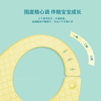 kidsmile 凯德氏 宝宝吃饭围兜儿童辅食防水硅胶食饭兜婴儿围嘴口水兜防脏超薄水洗