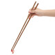 阿可巴 加长筷子捞面吃火锅红檀木32cm