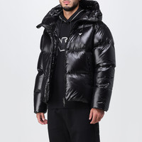 Armani/阿玛尼 EMPORIO ARMANIEA 男士加厚保暖连帽简约外套羽绒服 6R1B97 1NKZZ