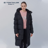 TOM TAILOR 德国男女同款运动长款加厚羽绒服