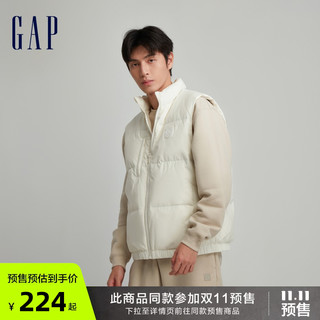 Gap 盖璞 情侣款保暖发热羽绒马甲 720886