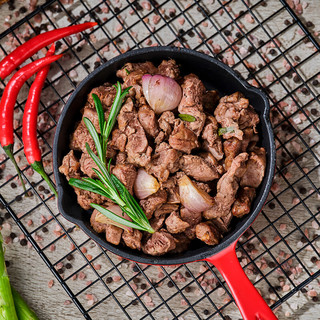 草原宏宝 内蒙古羊里脊 500g/袋 谷饲羊肉 烧烤食材