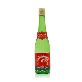 西凤酒 90年代92年-95年55度绿瓶高脖凤香型白酒 单瓶500ml