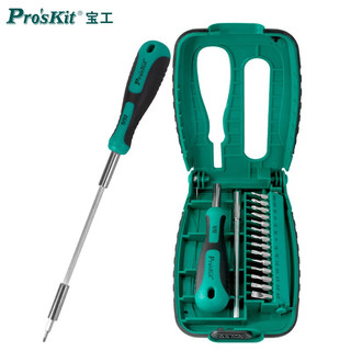 宝工（Pro'sKit） SD-9804 15合1螺丝刀套装精密起子组家用便携式螺丝刀套组