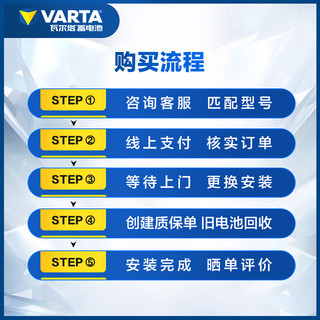 VARTA 瓦尔塔 汽车电瓶蓄电池 蓝标 55B24L 轩逸铃木骐达阳光T60 上门安装