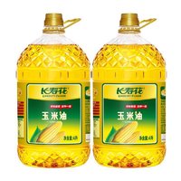 88VIP：长寿花 玉米油4L*2桶非转基因物理压榨玉米胚芽油 食用油烘焙 大桶