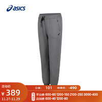 亚瑟士ASICS运动长裤男子舒适透气跑步运动裤 2031E446-020 碳灰色 XL
