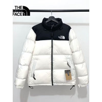 北面（The North Face）美版1996羽绒服男女潮牌加厚保暖防风面包服外套 1996 1996-白色 M80-125斤