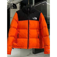 北面（The North Face）美版1996羽绒服男女潮牌加厚保暖防风面包服外套 1996 1996-橙色 XL145-165斤