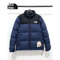 北面（The North Face）美版1996羽绒服男女潮牌加厚保暖防风面包服外套 1996 1996-藏蓝色 L125-145斤