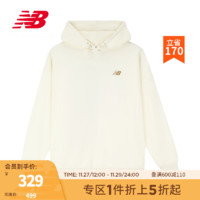 NEW BALANCE NB23女款早秋百搭简约休闲舒适连帽卫衣 CIC AWT33328 M