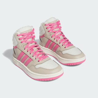 adidas kids阿迪达斯女青少年HOOPS MID 3.0 K篮球鞋 IF7739 33.5