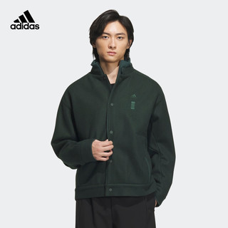 adidas阿迪达斯轻运动武极系列男装运动夹克外套IX4286 暗绿 A/XS