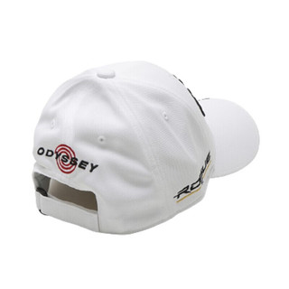 卡拉威（Callaway）高尔夫球帽女士有顶帽棒球帽舒适透气golf女士球帽 5222744 白黑