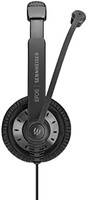 森海塞尔 IMPACT SC 45 USB MS-耳机-入耳式-有线-USB,3.5 毫米插孔-黑色