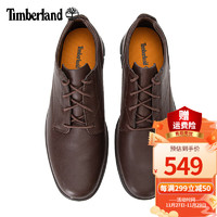 Timberland添柏岚男鞋商务皮鞋秋冬城市户外轻便舒适经典休闲鞋A2EAD A2EADV13/深棕色 43.5