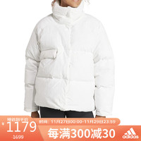 阿迪达斯 （adidas）女子 运动型格系列 W BIG BAFFLE J 运动 羽绒服 IK3163 A/XL码