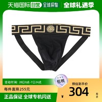 VERSACE JEANS COUTURE 欧洲直邮versace jeans范思哲男士黑色棉质内裤经典潮流时尚百搭