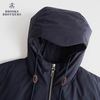 布克兄弟（BrooksBrothers）男士纯色羽绒服保暖外套 4004-藏青色 XL