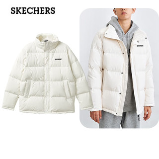 SKECHERS 斯凯奇 秋冬季男子时尚简约白鸭绒羽绒服运动外套