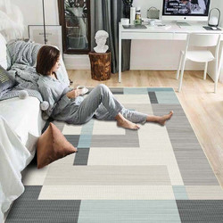 念兮 地毯 北欧轻奢地毯客厅书房卧室办公室地毯线条简约可定制 XT-01 1.4