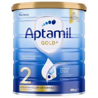 Aptamil 爱他美 澳洲金装版2段婴幼儿营养益生元配方罐装奶粉
